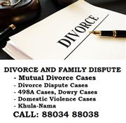 Divorce and Family Dispute Cases Call 88034 88038