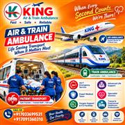 King Train Ambulance in Patna- Reliable Train Transfer with security