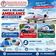 Panchmukhi Emergency Air Ambulance in Mumbai- critical care transfer without any
