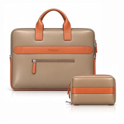FEDUS Aurum Caramel Sand Laptop Bag 15.6 inch