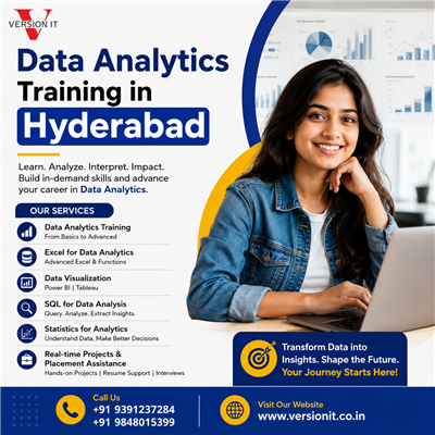 Develop In-Demand Skills with Data Analytics Training in Hyderabad
