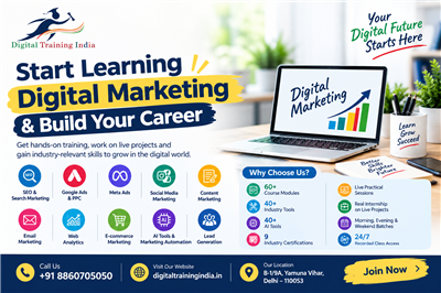 Start Learning Digital Marketing & Build Your Career