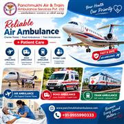 Panchmukhi Low Cost Air Ambulance in Kolkata- well coordinated medical transfer