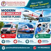Panchmukhi Air Ambulance in Guwahati- Reliable and Risk free Air Ambulance