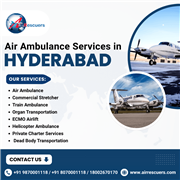 Timely Medical Transfers with Air Ambulance Services in Hyderabad