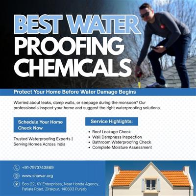 Best Waterproofing Chemicals