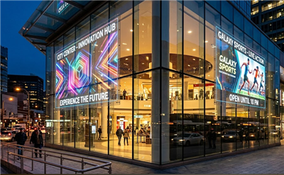 Adhesive Transparent LED Displays – Saipur