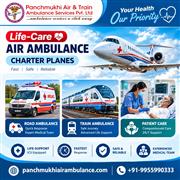 Panchmukhi Emergency Air Ambulance in Bangalore- Critical Care Air Ambulance