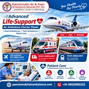 Panchmukhi Low Cost Air Ambulance in Mumbai- Cost efficiency maintained during