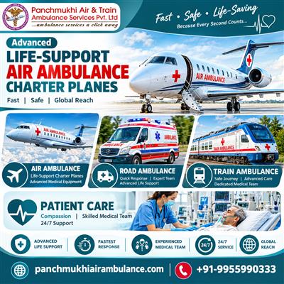Panchmukhi Best Patient Shifting Ambulance in Chennai- vital care is given