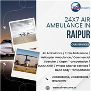 Affordable Air Ambulance Services in Raipur