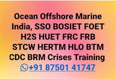 FRC FRB Technical Maritime Training Goa