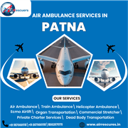 Planned Critical Care Movement with Air Ambulance Services in Patna