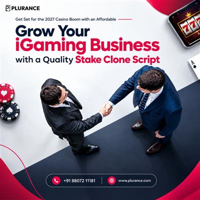 Get Set for the 2027 Casino Boom with an Affordable Stake Clone Script