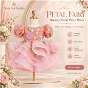 Birthday Dress For Girl In Bangalore | Sanchvi Studio