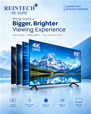 Reintech 65 inch 4K UHD Android LED TV