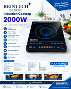 Cook faster, safer & smarter with Reintech Induction and Infrared Cooktops.