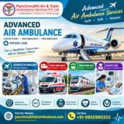 Panchmukhi Air Ambulance Cost from Kolkata- low cost booking and arrangements