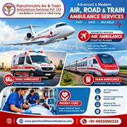 Panchmukhi Air Ambulance Services from Bangalore - Critical Care Medical Transpo