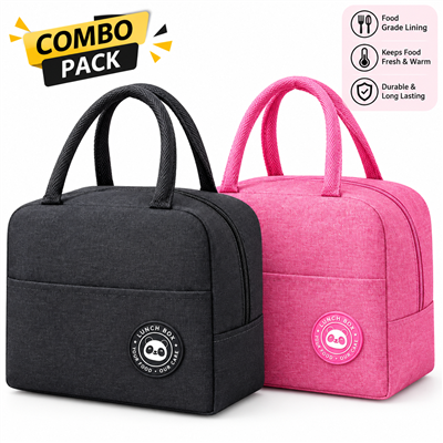 Insulated lunch bag combo