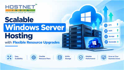 Scalable Windows Server Hosting with Flexible Resource Upgrades