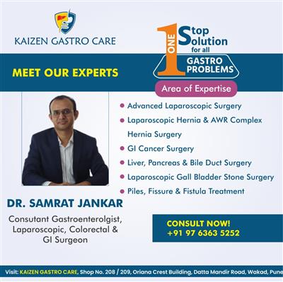 Best Gastroenterologist in Pune | Gastroenterology Hospital in Pune: Kaizen Gast