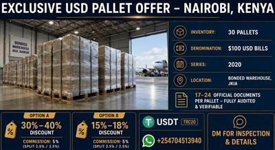 USD INVENTORY OPPORTUNITY — NAIROBI, KENYA