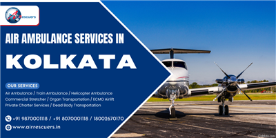 Air Ambulance Services in Kolkata – Emergency ICU Air Support