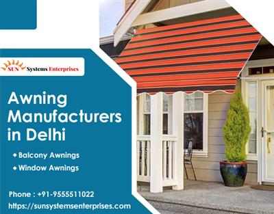 Awning Manufacturers in Delhi