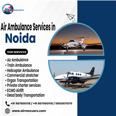 Critical Patient Relocation With Medical Flight Support in Noida