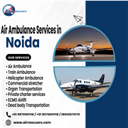 Critical Patient Relocation With Medical Flight Support in Noida