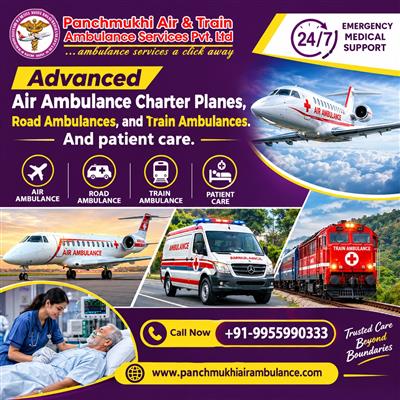Panchmukhi Hi Tech Air Ambulance in Hyderabad- Timely Hospital Transfer