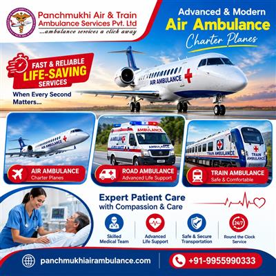 Panchmukhi Air Ambulance Cost from Guwahati - unwanted expenses is cut short