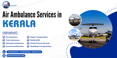 Air Ambulance Services in Kerala Emergency Medical Transfers