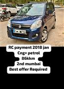 Wagon R cng Lxi 2018 january