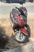 Honda Activa 6g model dlx maroon colour