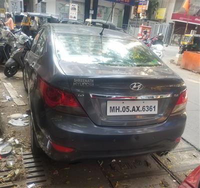 Verna sedan primium car fludic shape