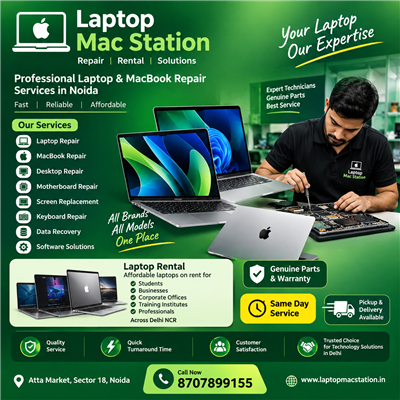 Laptop Mac Station – Trusted Tech Experts in Noida