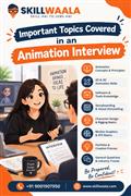 Important Topics Covered in an Animation Interview