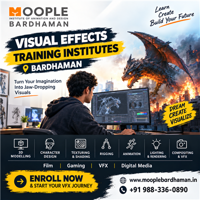 Visual Effects Training Institute in Bardhaman | Moople Bardhaman