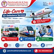 Panchmukhi Air Ambulance Cost from Ranchi- Critical Care Travel Between Hospital