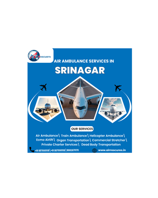 Planned Medical Aviation for Patients Requiring Advanced Care Beyond Srinagar
