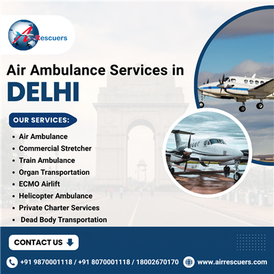 Medical Aviation Support for Patients Moving From Delhi to Advanced Care