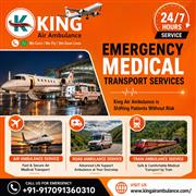 King Train Ambulance Cost from Varanasi- Specialized treatment at fare price