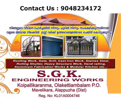 Polycarbonate Roofing Sheet Works Aroor Padanilam Kuttanad Haripad Kanjikuzhi