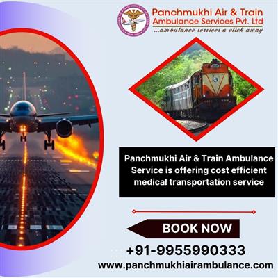 Panchmukhi Train Ambulance Ranchi- selection of a fully facilitated service