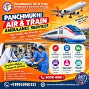 Panchmukhi Train Ambulance from Ranchi- travel under professional supervision