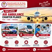 Panchmukhi Hi Tech Air Ambulance in Ernakulam- effortlessness involved during