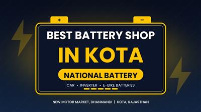 National Battery - Inverter battery shop in kota