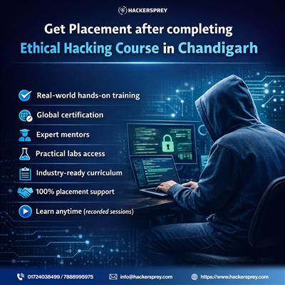 Master Ethical Hacking With Hackersprey Ethical Hacking Course in Chandigarh